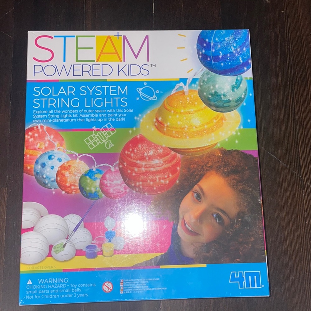 Solar string light arts and crafts